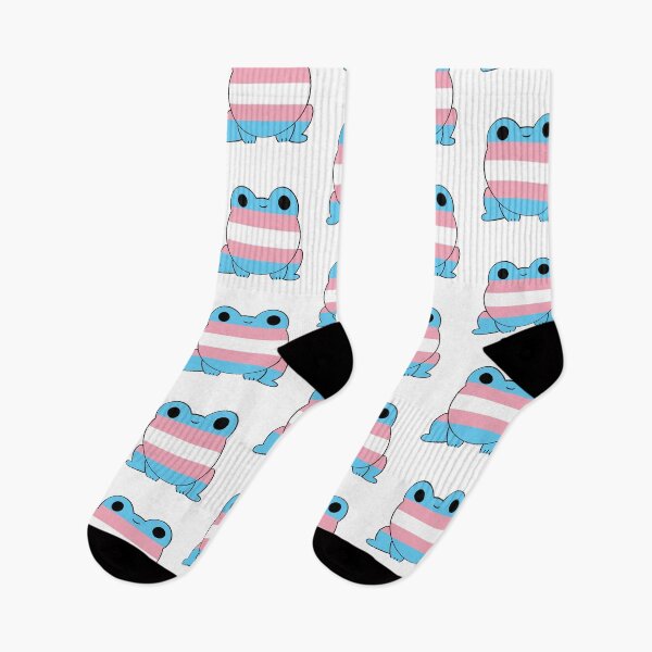 Item preview, Trans Frog  designed and sold by Nonbinaryfrog.