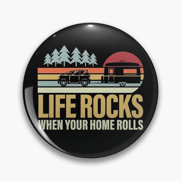 Item preview, Life Rocks When Your Home Rolls RV Enthusiast designed and sold by GravitiTees.