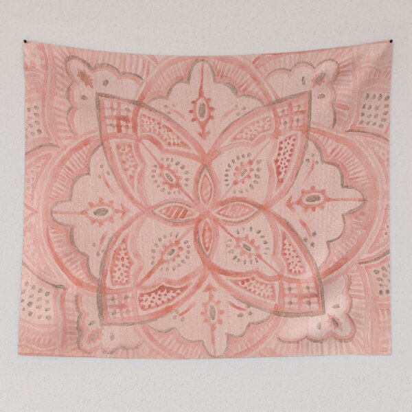 Item preview, Pink moroccan mandala designed and sold by Carolin Bentbib.