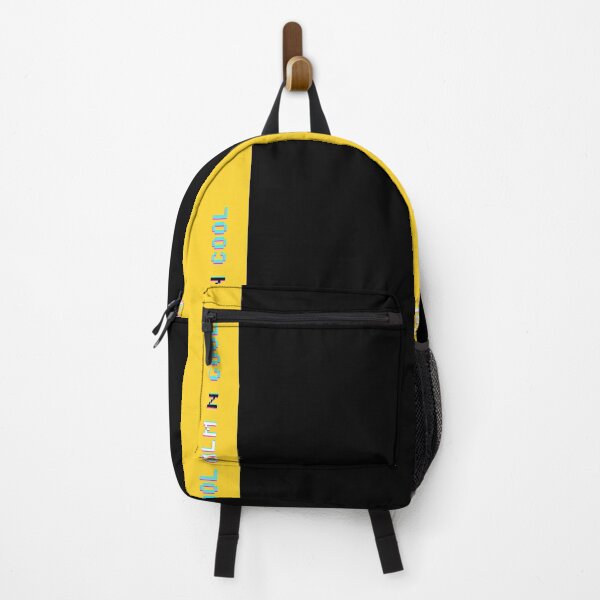 Item preview, YELLOW AND BLACK STRIPED CALM N COOL designed and sold by CalmNCool.