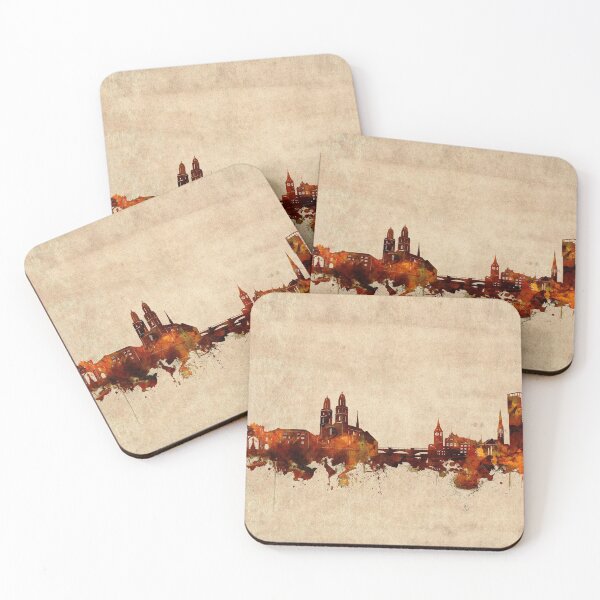 Item preview, zurich skyline vintage designed and sold by BekimART2.