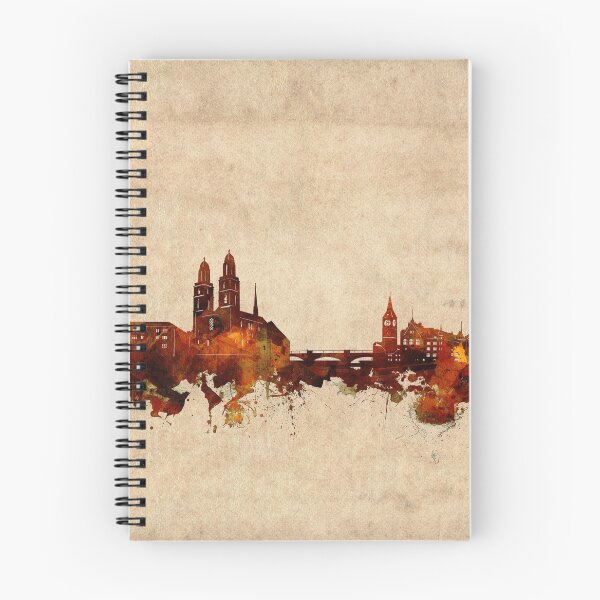 Item preview, zurich skyline vintage designed and sold by BekimART2.