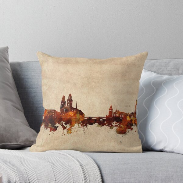 Item preview, zurich skyline vintage designed and sold by BekimART2.