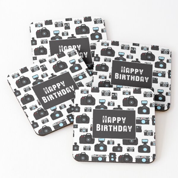 Item preview, Retro Cameras Photographer Birthday designed and sold by HotHibiscus.