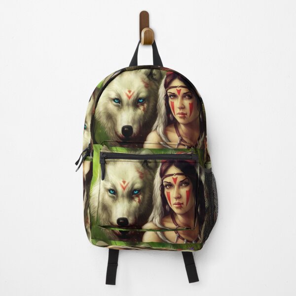 Item preview, beautiful red and wolf drawing designed and sold by 42youbest.