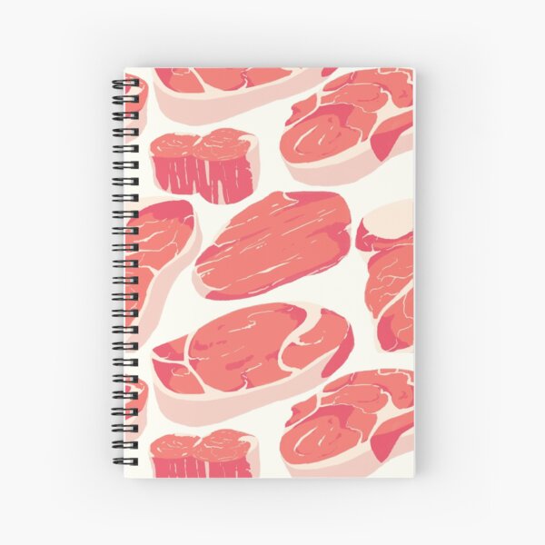 Item preview, Seamless Meat Pattern designed and sold by shreddednettles.