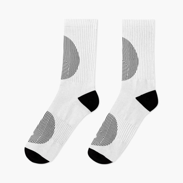 Item preview, Abstract Lines Yin Yang White Background designed and sold by flyrocket.