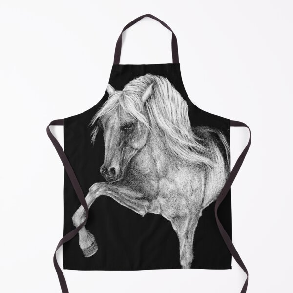 Item preview, Andalusian stallion drawing designed and sold by horseaddicted.