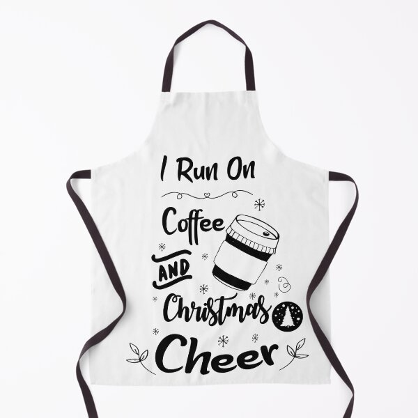 Item preview, Copy of I Run On Coffee and Christmas Cheer funny meme designed and sold by Stella Clue.