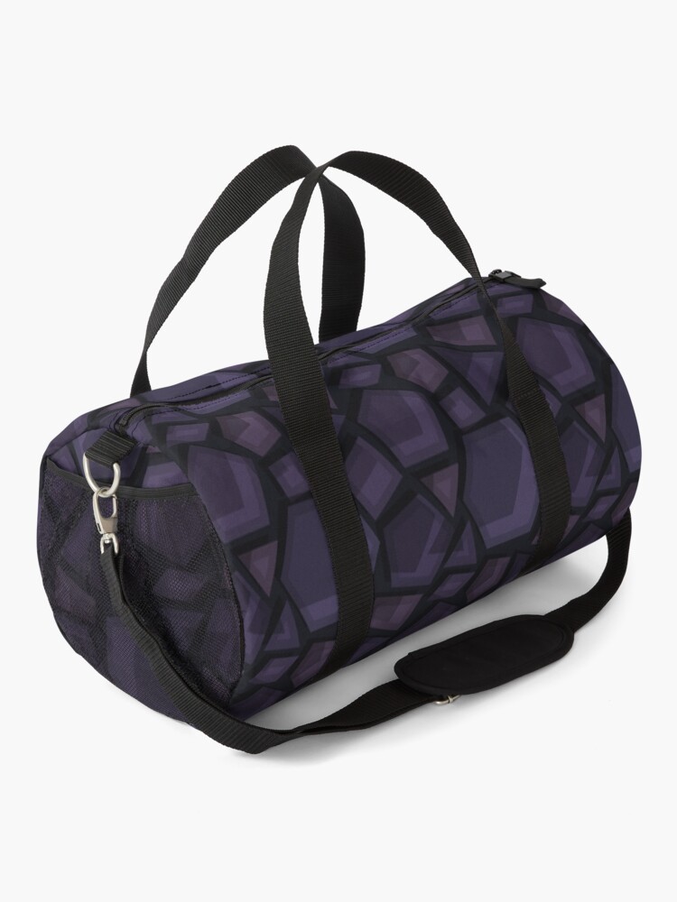 Alternate view of Obsidian Nether Portal - PureBDcraft Duffle Bag