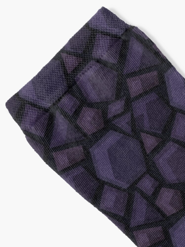 Alternate view of Obsidian Nether Portal - PureBDcraft Socks
