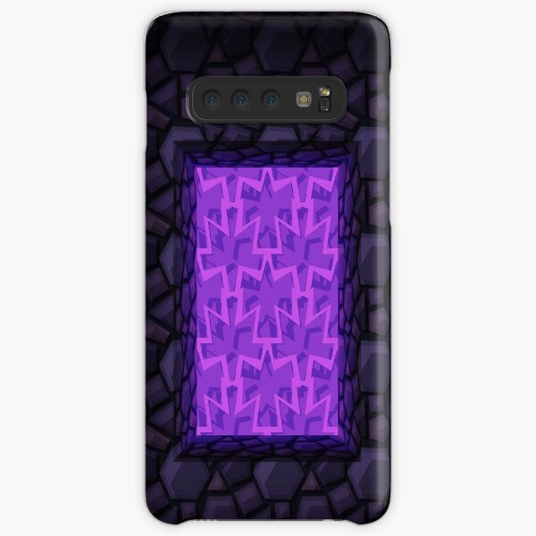 Obsidian Nether Portal - PureBDcraft Samsung Galaxy Snap Case