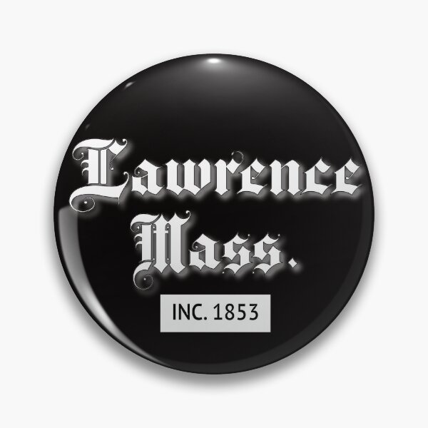 Item preview, Lawrence Mass. Design White Letters designed and sold by Kevin Michael McCall.