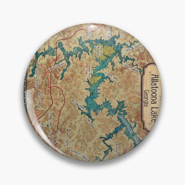 Item preview, allatoona lake art georgia designed and sold by Lisamiddleton.