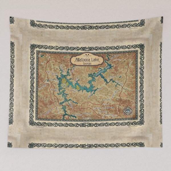 Item preview, allatoona lake art georgia designed and sold by Lisamiddleton.