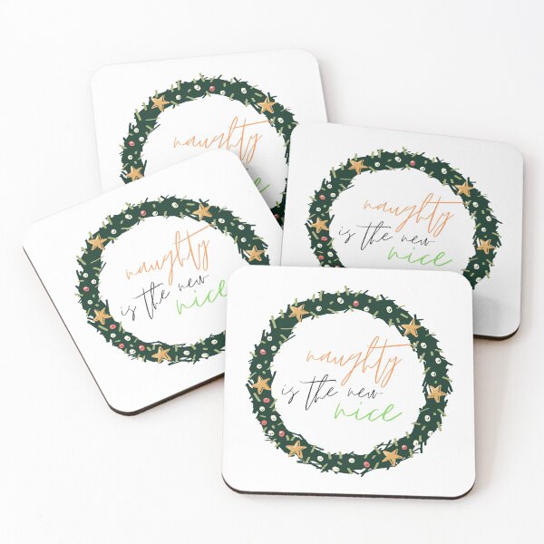 Item preview, Naughty Is the New Nice Funny Christmas Gift designed and sold by Nathalie Aynié.