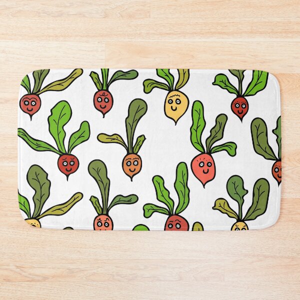 Item preview, Cute and Colorful Radish Pattern designed and sold by Davey's Designs.