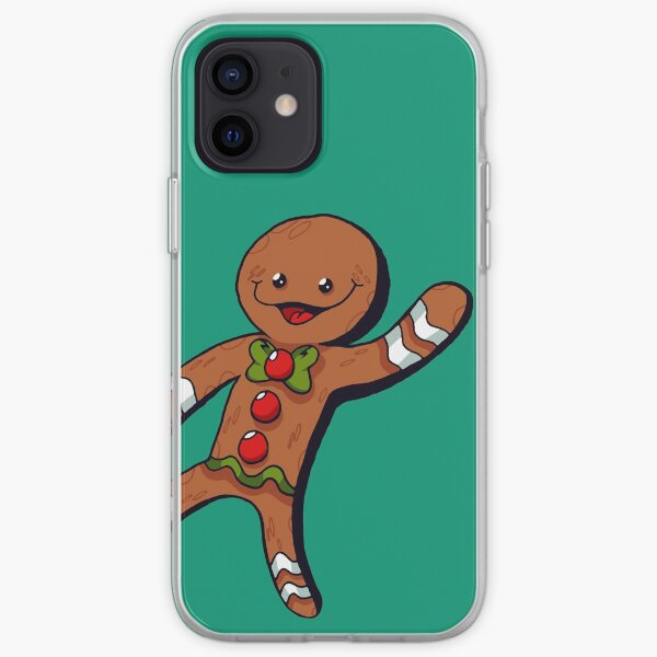 Gingerbread Man - SantaPlayland iPhone Soft Case