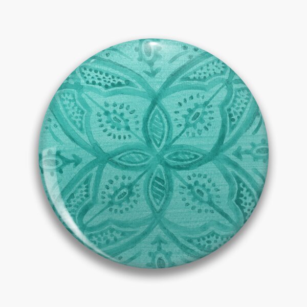 Item preview, Turquoise moroccan mandala designed and sold by Carolin Bentbib.