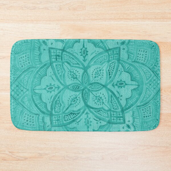 Item preview, Turquoise moroccan mandala designed and sold by Carolin Bentbib.