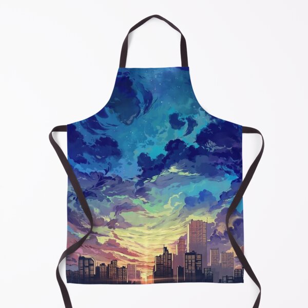 Item preview, Night sky over the city designed and sold by Sticker Store.
