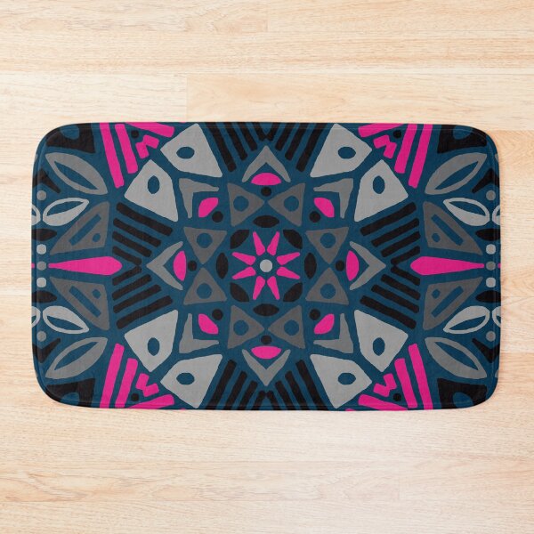 Item preview, Tribal kaleidoscope pink and grey V2 designed and sold by CE-Designs.
