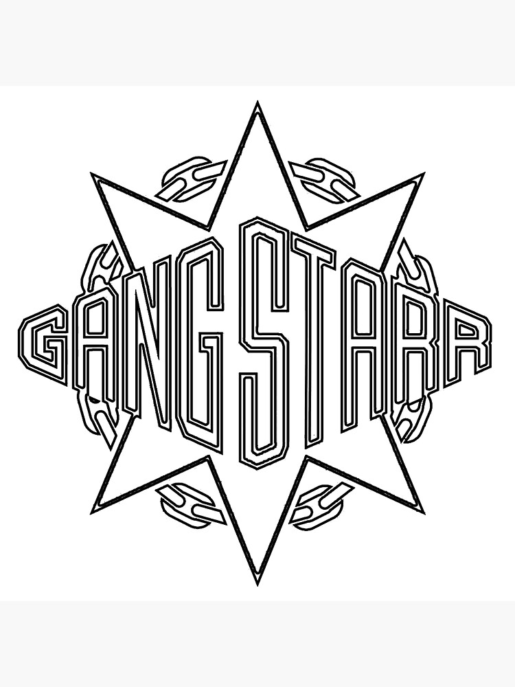 logotipo de gangstarr