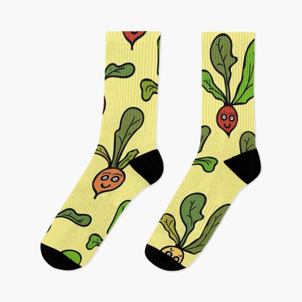 Item preview, Cute and Colorful Radish Pattern (yellow) designed and sold by Davey's Designs.