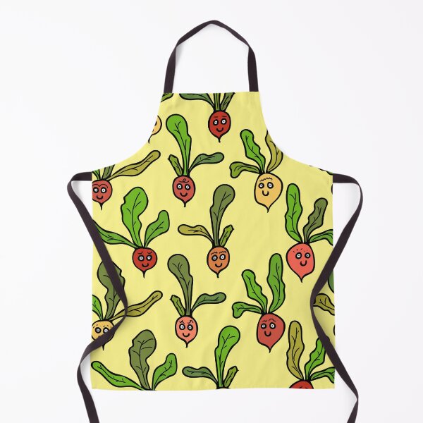Item preview, Cute and Colorful Radish Pattern (yellow) designed and sold by Davey's Designs.