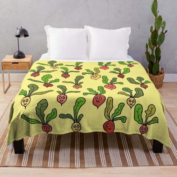 Item preview, Cute and Colorful Radish Pattern (yellow) designed and sold by Davey's Designs.