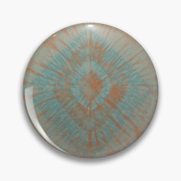 Item preview, Earthy And Blue Toned Shibori Tie Dye designed and sold by IZiets.