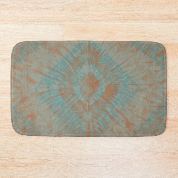 Item preview, Earthy And Blue Toned Shibori Tie Dye designed and sold by IZiets.