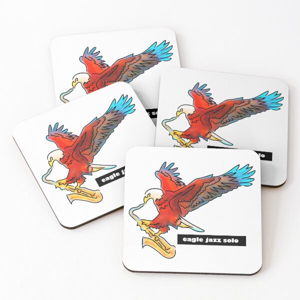 Item preview, eagle playing a jazz solo designed and sold by Xdelacra.