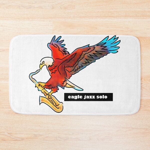 Item preview, eagle playing a jazz solo designed and sold by Xdelacra.