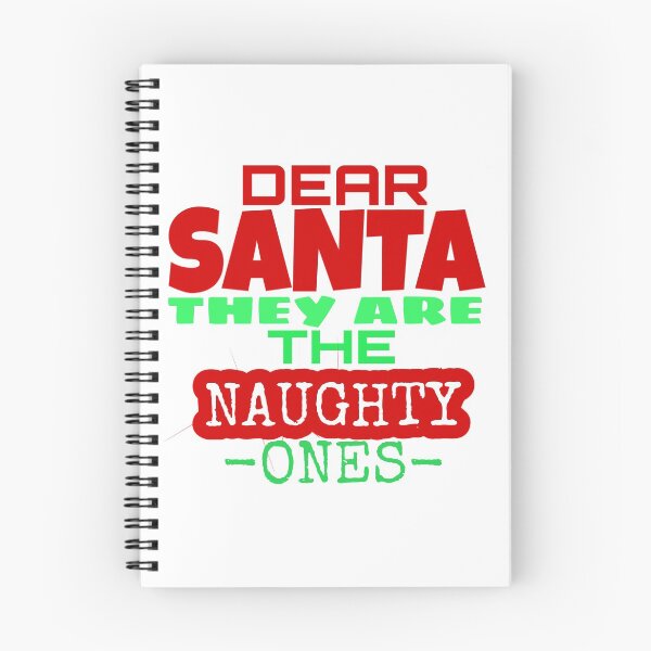 Item preview, DEAR SANTA THEY ARE THE NAUGHTY ONES. designed and sold by ASsi-Eve.