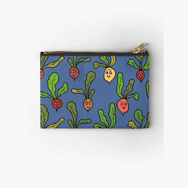 Item preview, Cute and Colorful Radish Pattern (blue) designed and sold by Davey's Designs.