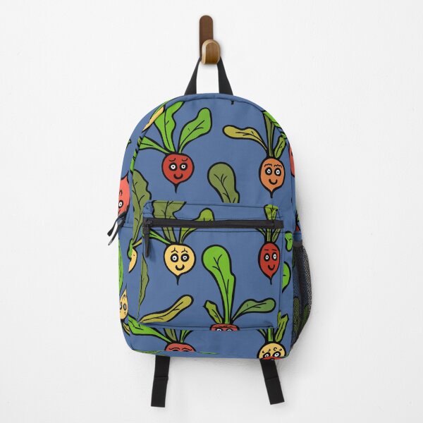 Item preview, Cute and Colorful Radish Pattern (blue) designed and sold by Davey's Designs.