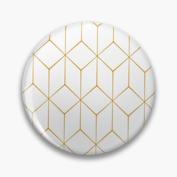 Item preview, Stylish hexagonal line pattern designed and sold by ThebestArtshop.