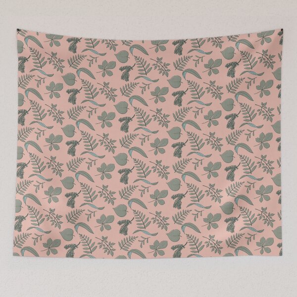 Item preview, Pastel Pink Botany designed and sold by JustGottaDraw.