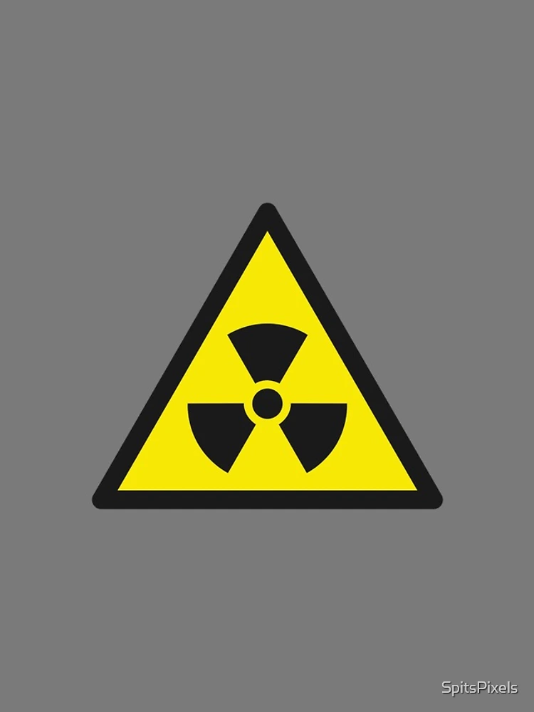Thumbnail 4 of 4, iPhone Case, Radioactive Triangular Sign designed and sold by SpitsPixels.