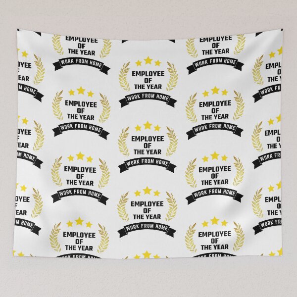Item preview, Work From Home Employee Of The Year designed and sold by BahiaStyle.