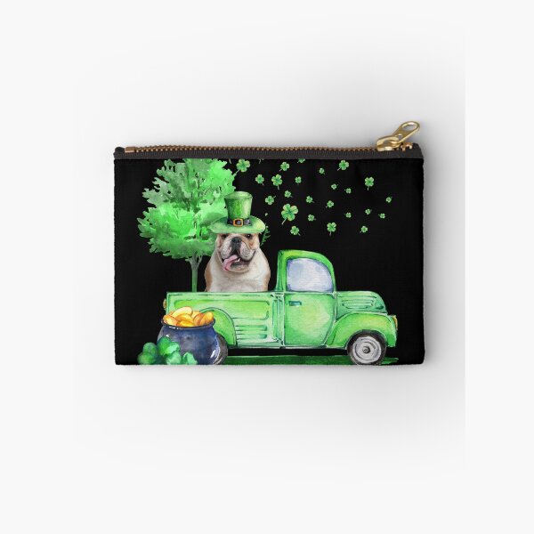 Item preview, St Patrick's Day Bull Dog Lovers Gift T-Shirt designed and sold by ElizabethWyland.