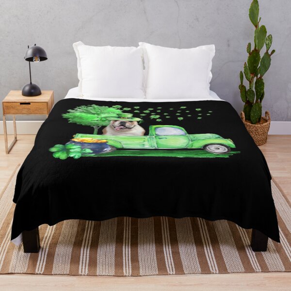 Item preview, St Patrick's Day Bull Dog Lovers Gift T-Shirt designed and sold by ElizabethWyland.