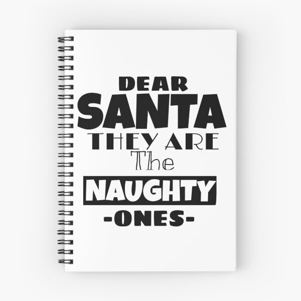Item preview, DEAR SANTA THEY ARE THE NAUGHTY ONES. designed and sold by ASsi-Eve.