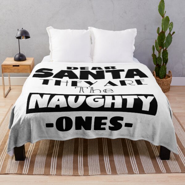 Item preview, DEAR SANTA THEY ARE THE NAUGHTY ONES. designed and sold by ASsi-Eve.