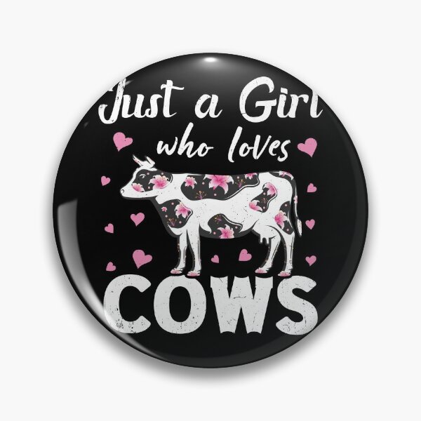 Item preview, Just a Girl Who Love Cows Funny Cowgirls Gifts Dairy Farming designed and sold by topdesignarts.