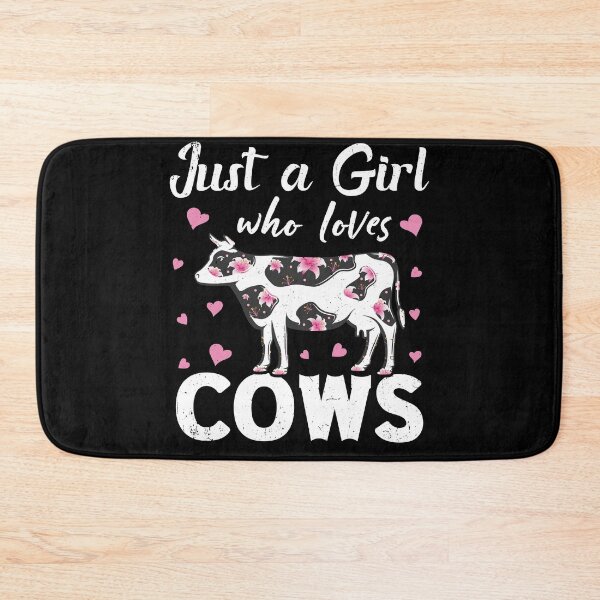 Item preview, Just a Girl Who Love Cows Funny Cowgirls Gifts Dairy Farming designed and sold by topdesignarts.