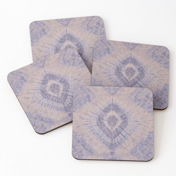 Item preview, Blue And Blush Toned Shibori Tie Dye designed and sold by IZiets.