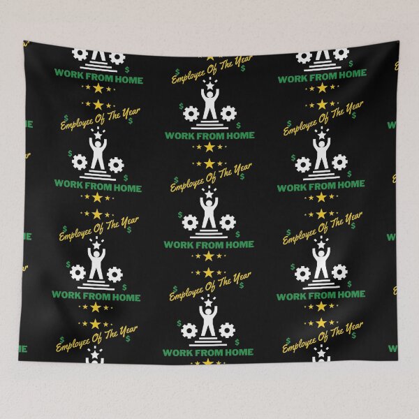 Item preview, Work From Home Employee Of The Year designed and sold by BahiaStyle.