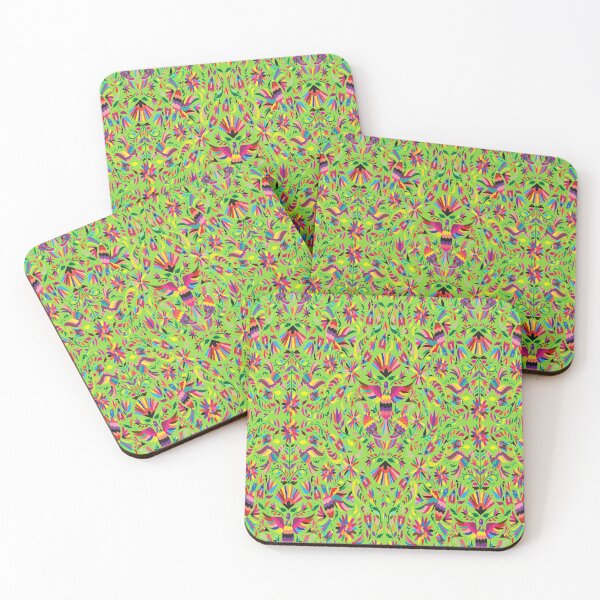 Item preview, Mexican traditional textile patterns, bird, otomi designed and sold by Caracol-Spanish.